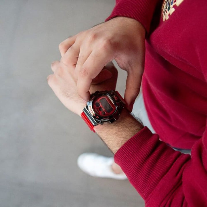 Casio G-Shock GM-6900B-4DR Metallic Red Digital Watch - View 5