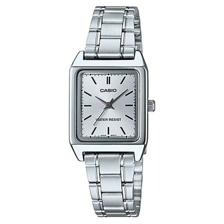 Casio Women's LTP-V007D-7EUDF Silver Stainless Steel Watch - View 1