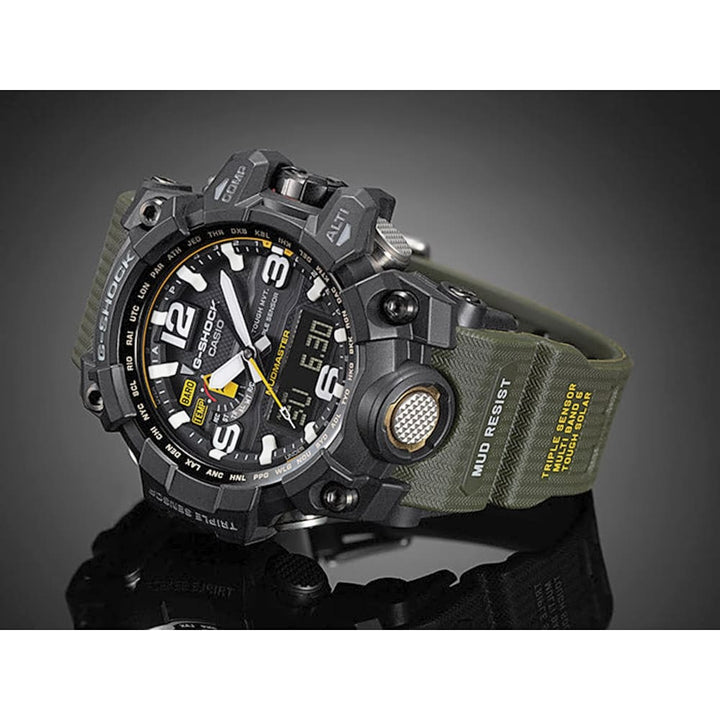 Casio Master of G GWG-1000-1A3ER Mudmaster: Black Smart Access Watch - View 4