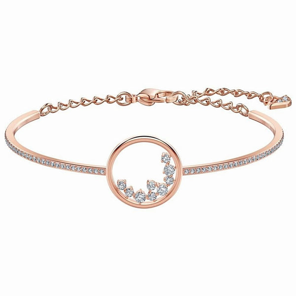 Swarovski North Rose Gold Bangle - Size M #5493393 - View 1