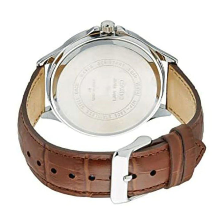 Casio Enticer MTP-E308L-1AVDF Men's Leather Watch - View 3