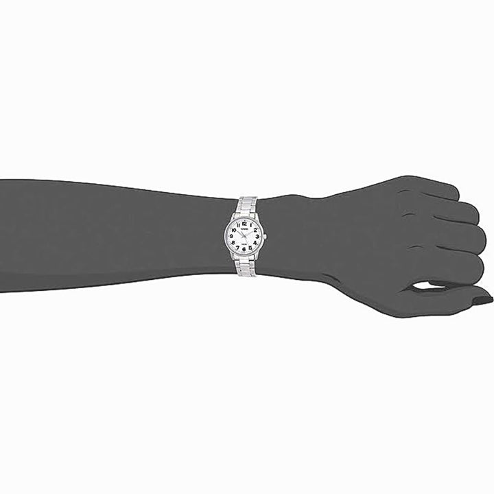 Casio Standard MTP-1303D-7BVDF Analog Silver-Tone Watch - View 4