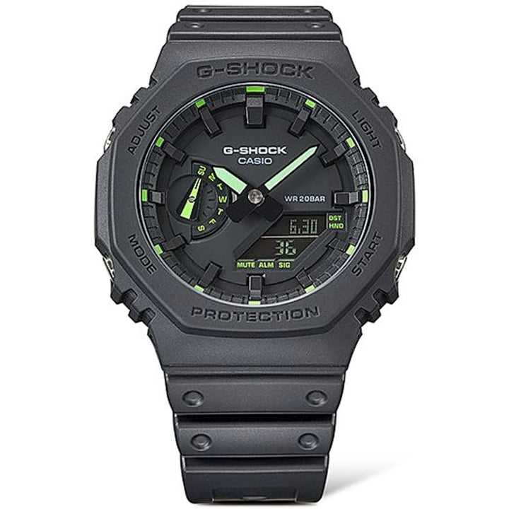 Casio G-Shock GA2100-1A3ER Carbon Core Guard Watch - View 2
