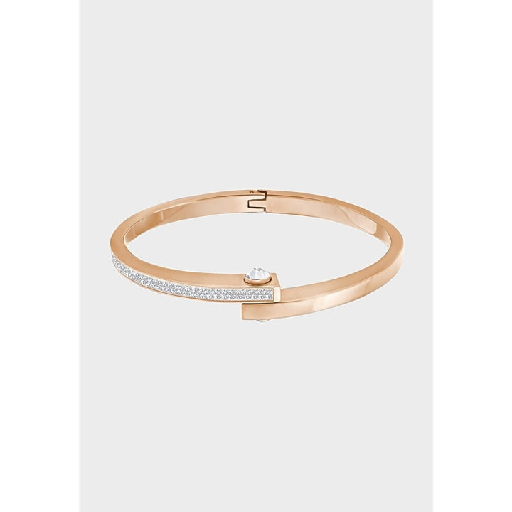 Swarovski Get Narrow Rose Gold Bangle - Style 5274385 - View 4