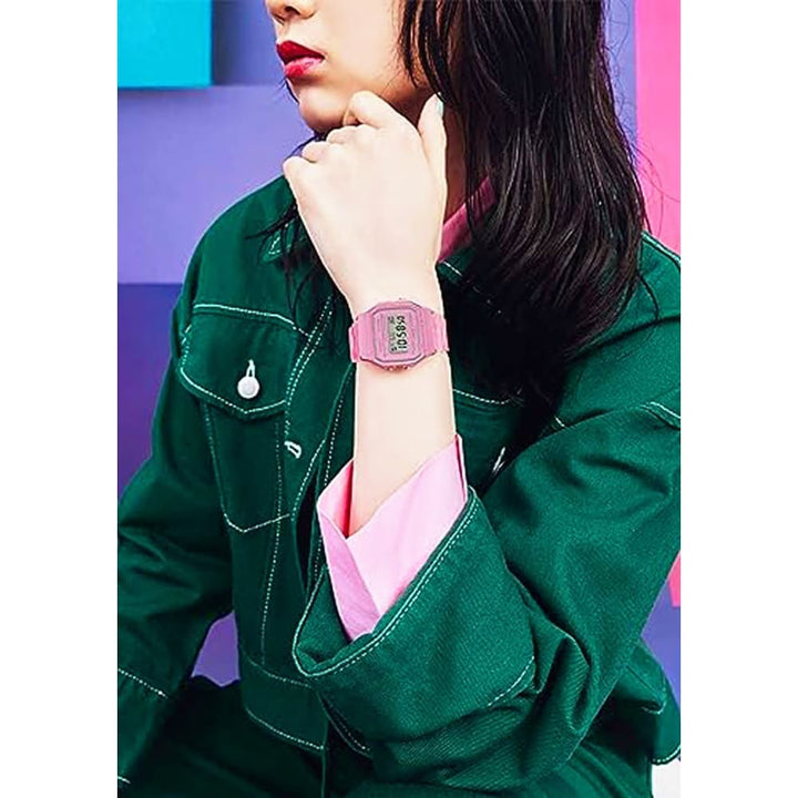 Casio POP F-91WS-4DF Pink Digital Watch - View 3