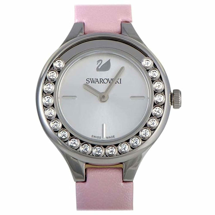 Swarovski Lovely Crystals Mini Pink Leather Watch 5261493 - View 1
