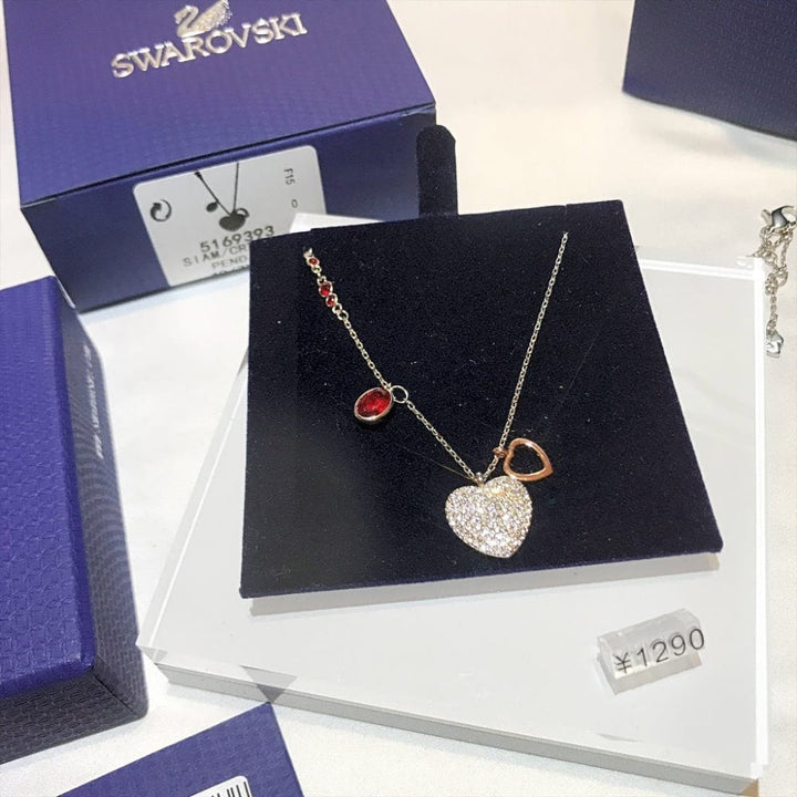 Swarovski Duo Heart Pendant 5169393 - A Symbol of Love - View 4
