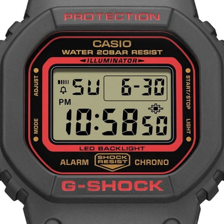 Casio G-Shock DW-5600KH-1ER Black Resin Digital Watch - View 2