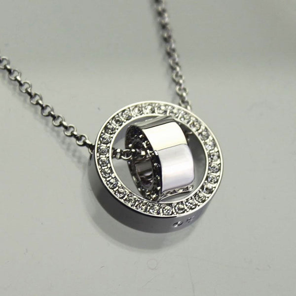 Swarovski Hollow Pendant 5349348 - Sparkling Silver - View 1