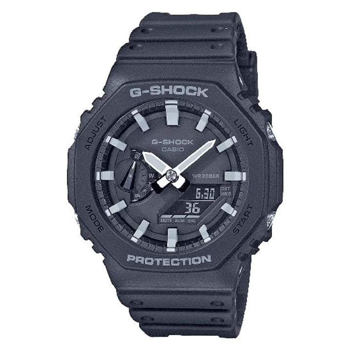 Casio G-Shock GA2100-1AER Carbon Core Guard Black Watch - View 1