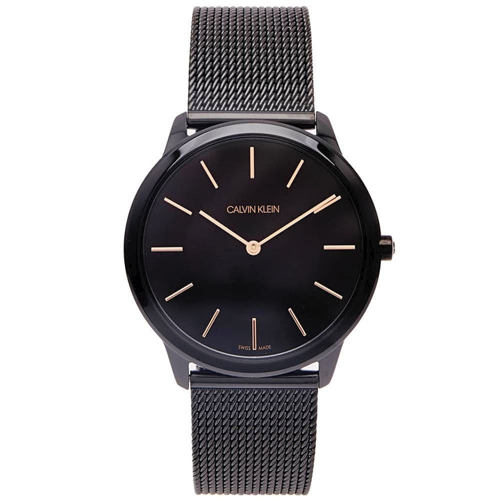 Calvin Klein Minimal Black PVD Men's Watch K3M21421 - View 1