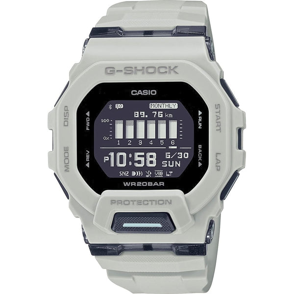 Casio G-Shock GBD-200UU-9ER Gray Resin Bluetooth Smartwatch - View 1