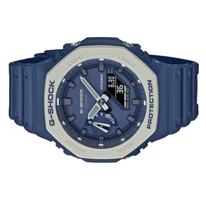 Casio GA-2100ET-2ADR G-Shock Analog-Digital Earth Tone Blue Watch - View 2