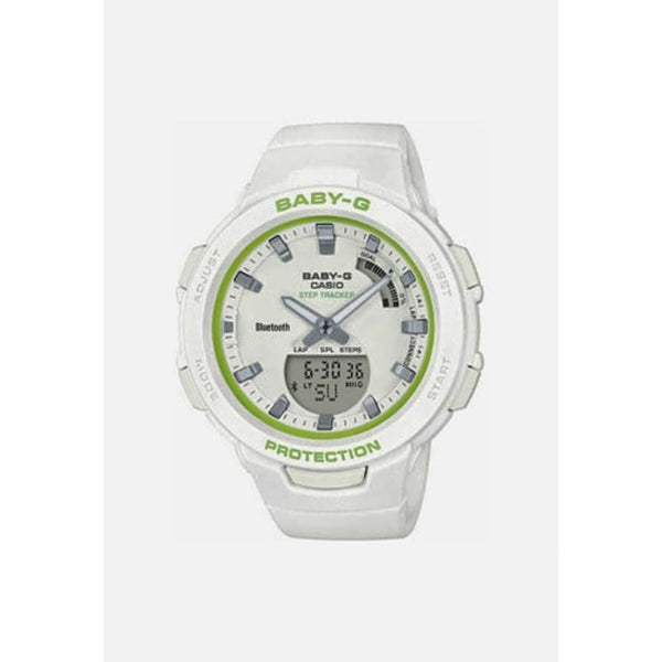 Casio Baby-G BSA-B100SC-7AER Women's Fitness Tracker Watch - View 1