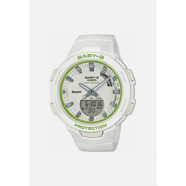 Casio Baby-G BSA-B100SC-7AER Women's Fitness Tracker Watch - View 1