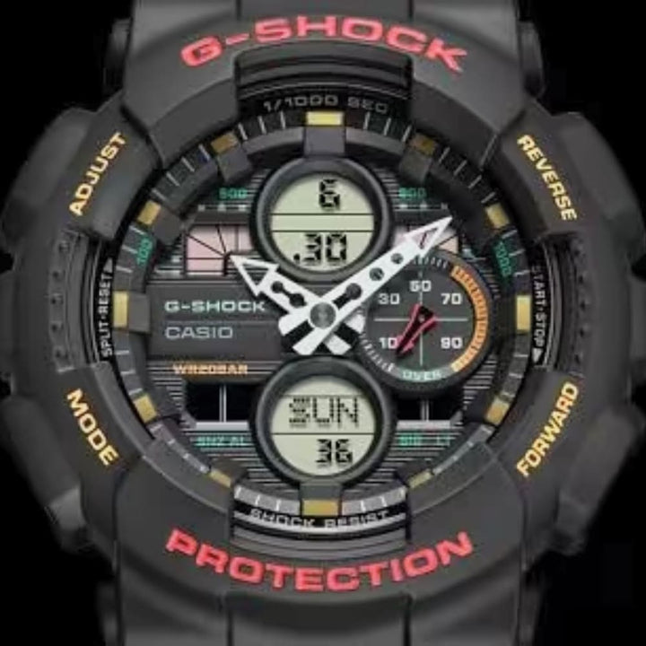 Casio G-Shock GA-140-1A4 Bold Analog-Digital Watch - View 2