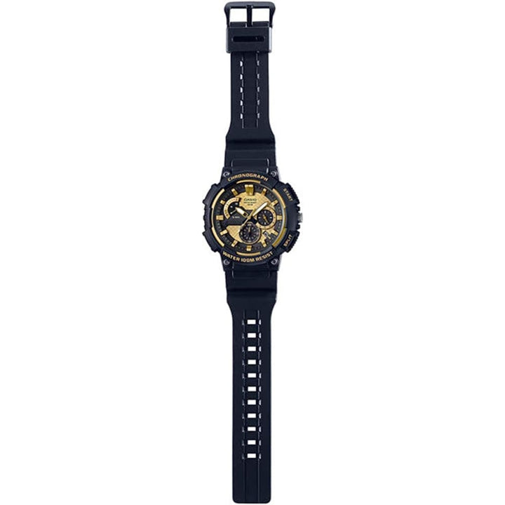Casio MCW-200H-9AVDF Gold Accent Black Resin Watch - View 4