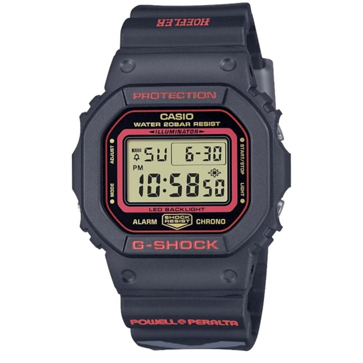 Casio G-Shock DW-5600KH-1ER Black Resin Digital Watch - View 1
