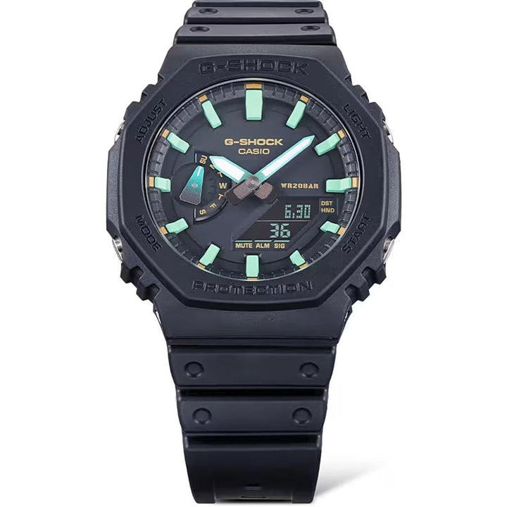 Casio G-Shock GA-2100RC-1AER Analog-Digital Carbon Core Watch - View 1