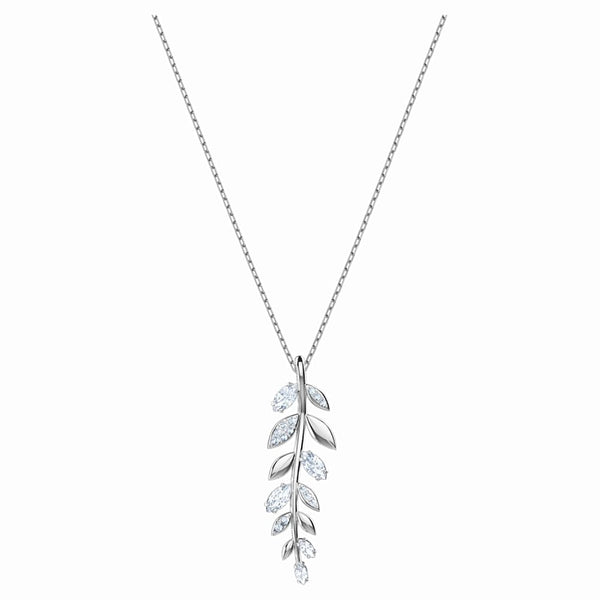 Swarovski Mayfly Rhodium Plated Pendant - White 5423184 - View 1