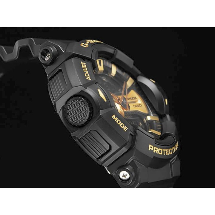 Casio G-Shock GA400GB-1A9 Bold Black & Gold Watch - View 5