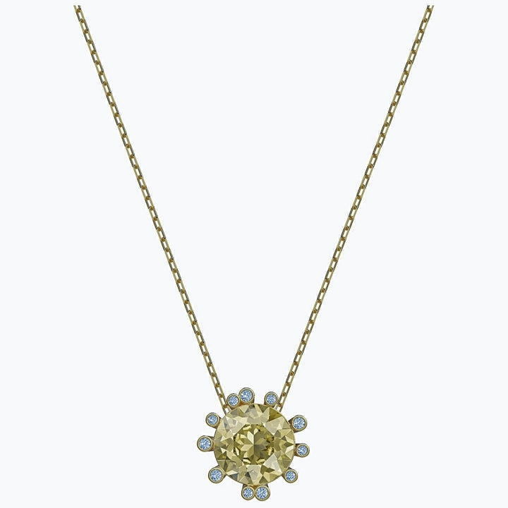 Swarovski Olive Gold 5460988 Crystal Pendant - View 1