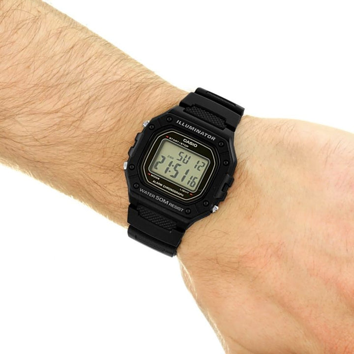 Casio W-218H-1AVEF: Your Everyday Modern Classic - View 5