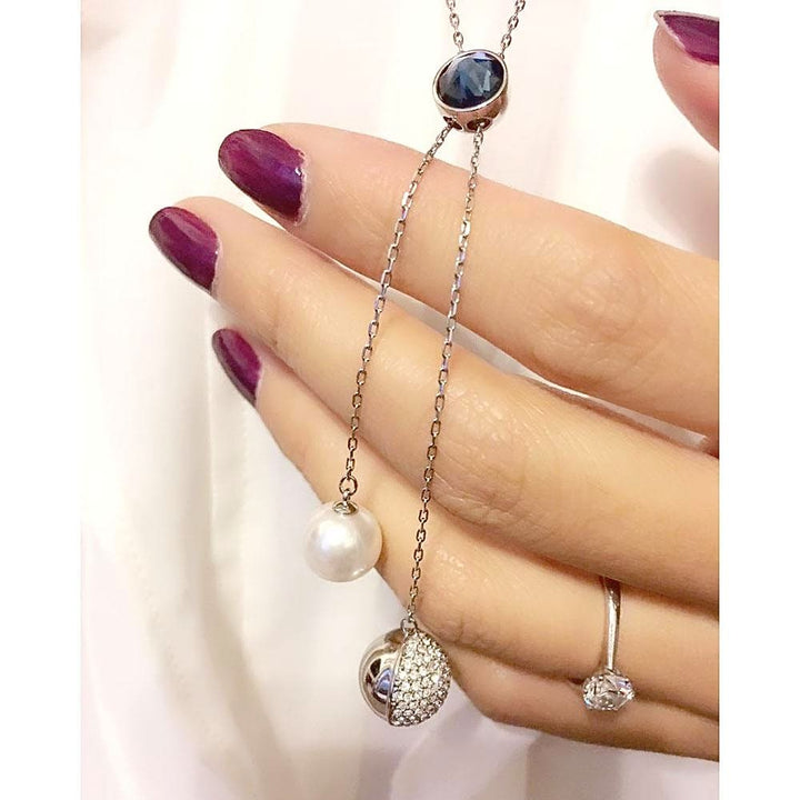 Swarovski Forward 5221252 Crystal Pearl Necklace - View 4