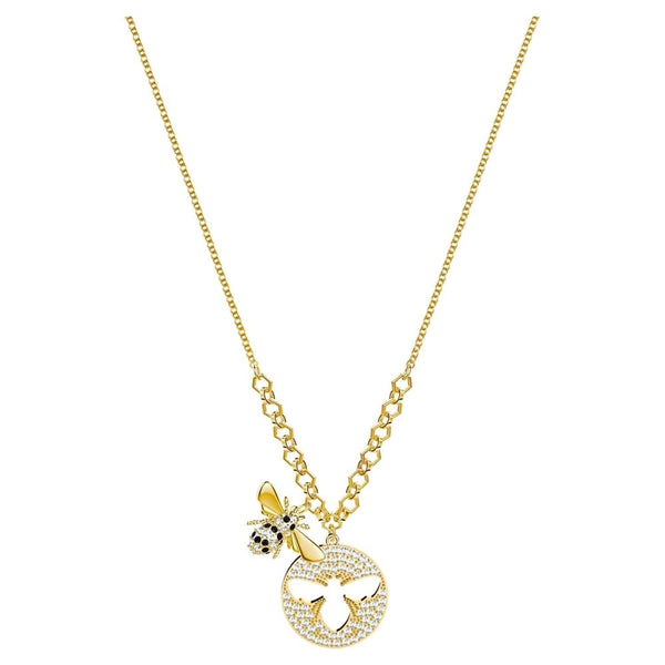 Swarovski Lisabel Bee Necklace - Gold-Tone #5365641 - View 1
