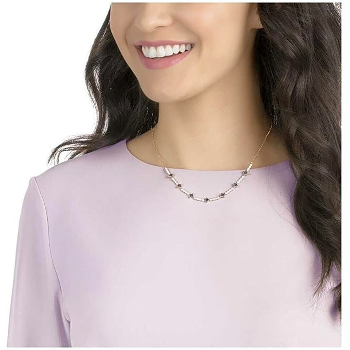 Swarovski Halve Gold Plated Necklace 5348901 - View 3