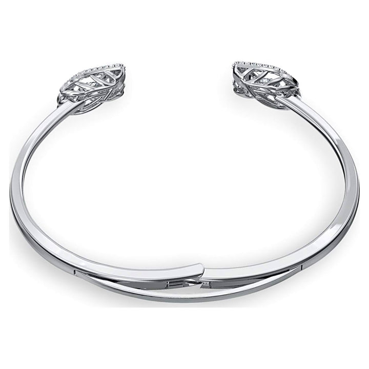 Swarovski Dancing Swan Bangle - White, 5520713 - View 3