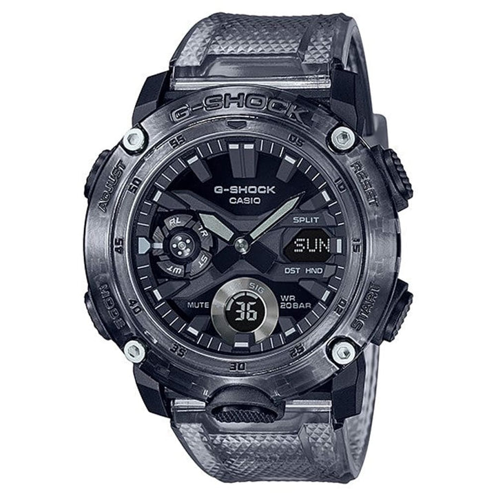 Casio G-Shock GA-2000SKE-8AJR Transparent Carbon Core Guard Watch - View 1
