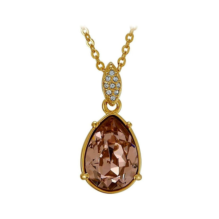 Swarovski Lime 1051158 Vintage Rose Pendant Necklace - View 1