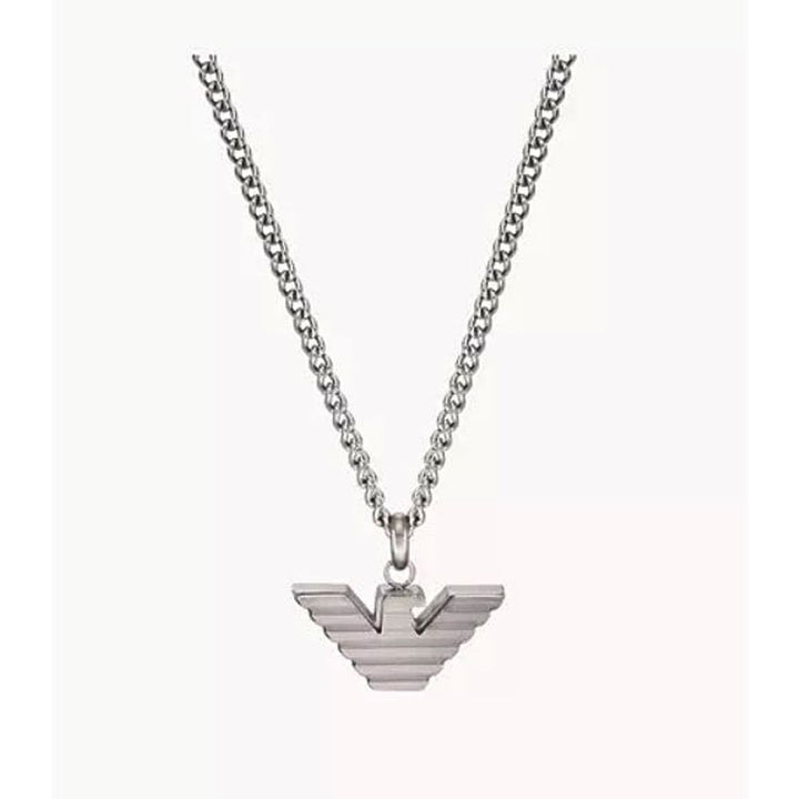 Emporio Armani EGS2916040 Sleek Stainless Steel Pendant - View 1