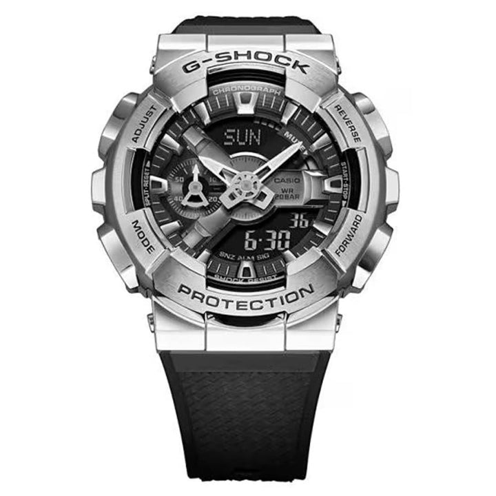 Casio G-Shock GM-110-1ADR Ana-Digi Stainless Steel Watch - View 2