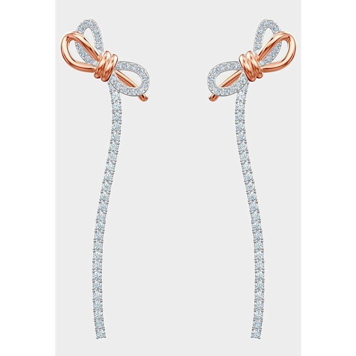Swarovski Lifelong Bow Drop Earrings 5447083 - View 2