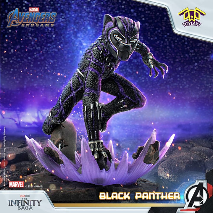 Toylaxy Marvel Avengers Endgame Black Panther Collectible Figure - View 2