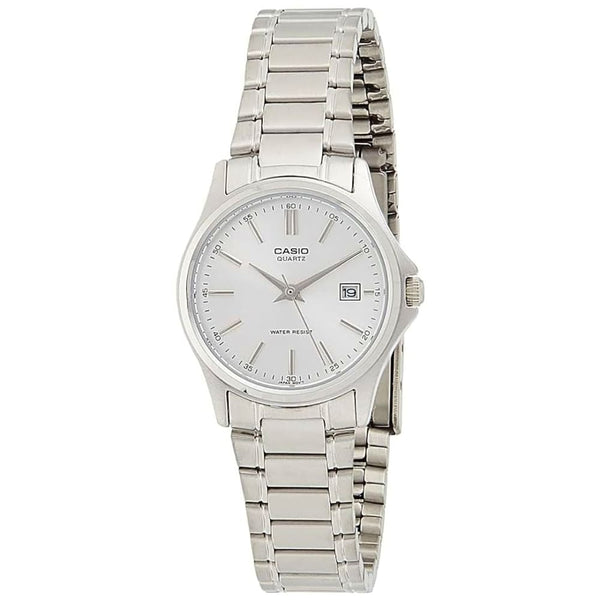Casio Ladies' LTP-1183A-7ADF Elegant Silver Analog Timepiece - View 1