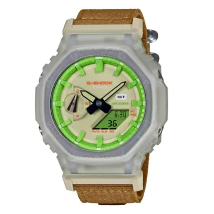 Casio G-Shock GA-2100HUF-5AER Beige & Transparent Watch - View 1