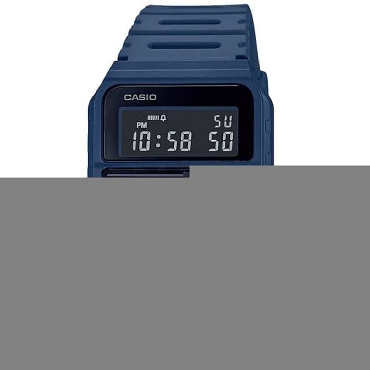 Casio Retro CA-53WF-2BEF Digital Calculator Watch - Blue - View 1