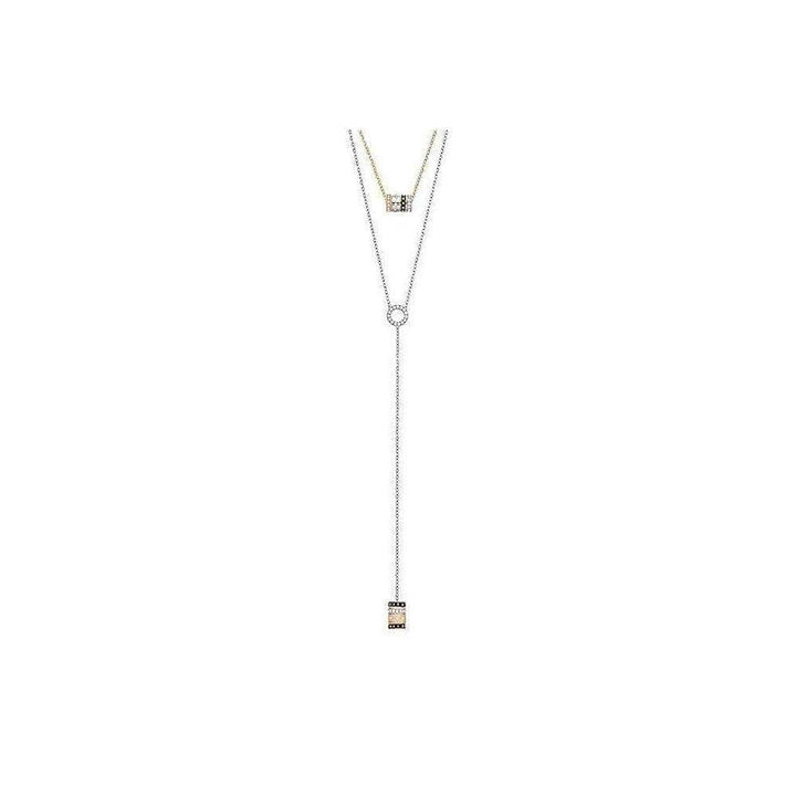 Swarovski Hint Y Layer Necklace 5301470 - View 2