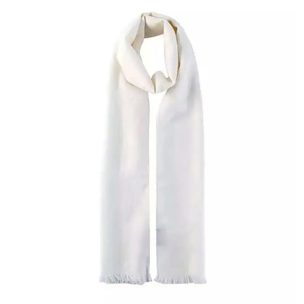 Gucci White Wool & Silk Scarf 165904-3G646-9000 - View 1