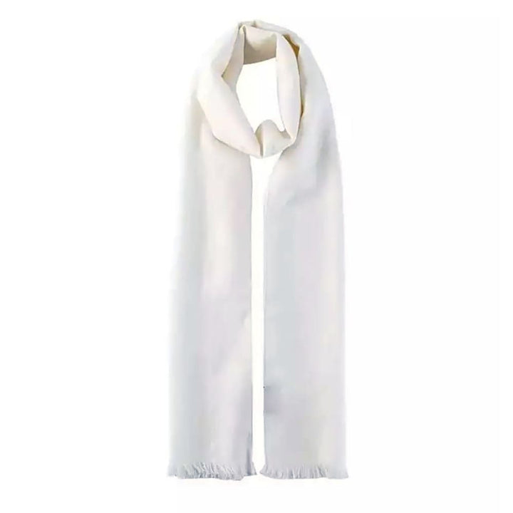 Gucci White Wool & Silk Scarf 165904-3G646-9000 - View 1