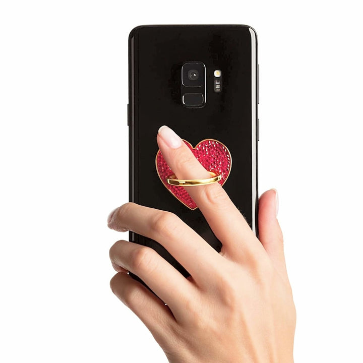 Swarovski Glam Rock Red Heart Ring Phone Sticker - 5457473 - View 4