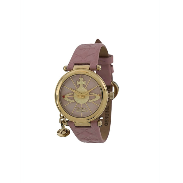 Vivienne Westwood Orb II Pink Leather Ladies' Watch VV006PKPK - View 1