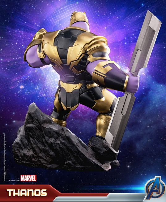 漫威復仇者聯盟：薩諾斯正版模型手辦人偶玩具 Marvel's Avengers: Endgame Premium PVC Thanos figure toy listing back