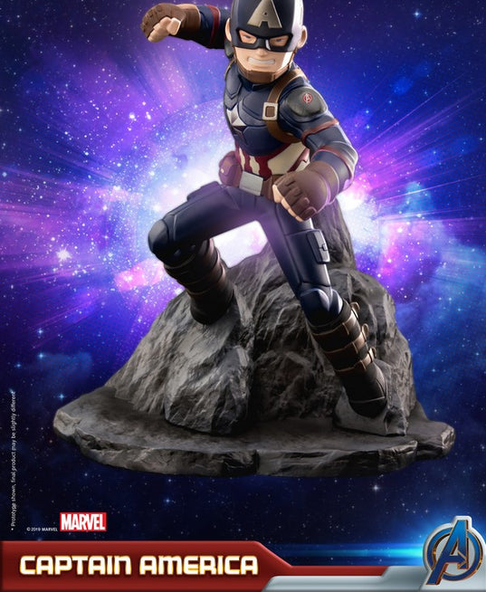 漫威復仇者聯盟：美國隊長正版模型手辦人偶玩具 Marvel's Avengers: Endgame Premium PVC Captain America official figure toy listing front