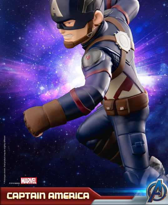 漫威復仇者聯盟：美國隊長正版模型手辦人偶玩具 Marvel's Avengers: Endgame Premium PVC Captain America official figure toy listing side