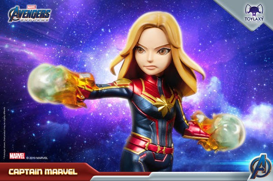 漫威復仇者聯盟：Marvel隊長正版模型手辦人偶玩具 Marvel's Avengers: Endgame Premium PVC Captain Marvel official figure toy listing fight