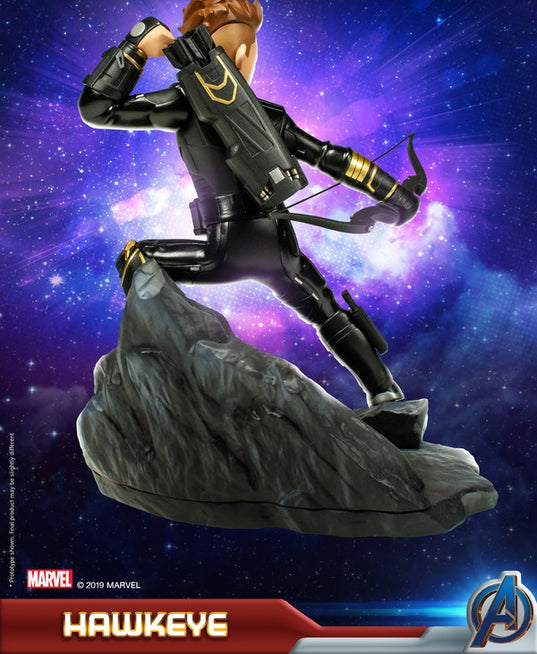 漫威復仇者聯盟：鷹眼正版模型手辦人偶玩具 Marvel's Avengers: Endgame Premium PVC Hawkeye official figure toy content back